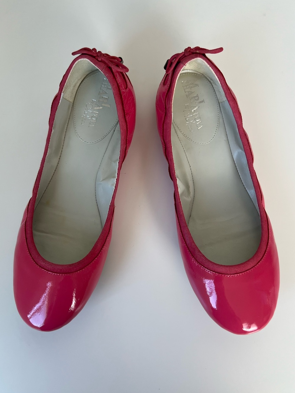 Cole Haan Maria Sharapova Ballet Flats Pink Patent Leather‎ Nike Air 7B Y2K
